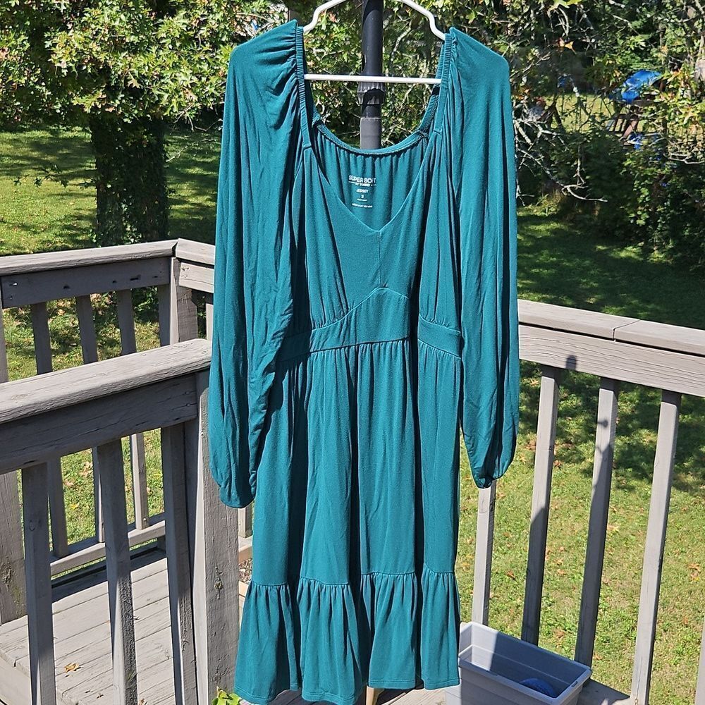Torrid Mini Super Soft Tiered Skater Dress — Size 3 (3X)